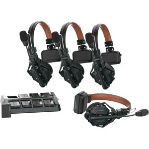 Sistema de Intercomunicador Inalámbrico Hollyland Solidcom C1 - Full Duplex - 4 Auriculares Sistema de Intercomunicador Inalámbrico Hollyland Solidcom C1 - Full Duplex - 4 Auriculares