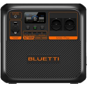 Bluetti AC180P Estación de energía portátil - 1800W, 1440Wh Bluetti AC180P Estación de energía portátil - 1800W, 1440Wh