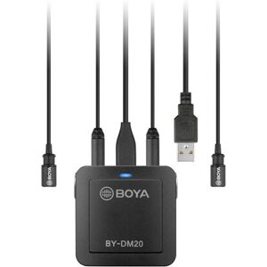 Kit Microfon Dual BOYA BY-DM20 - Soluție de Înregistrare Portabilă Kit Microfon Dual BOYA BY-DM20 - Soluție de Înregistrare Portabilă