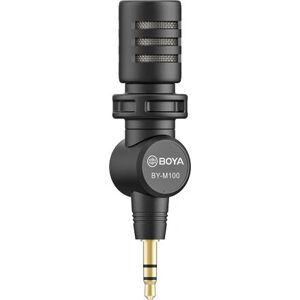 Micrófono BOYA BY-M100 - Omnidireccional, 50-18000Hz, Negro Micrófono BOYA BY-M100 - Omnidireccional, 50-18000Hz, Negro