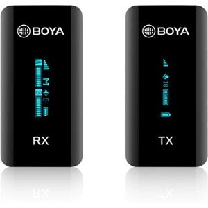 BOYA BY-XM6-S1 Trådlöst mikrofon system - Professionell ljudkvalitet BOYA BY-XM6-S1 Trådlöst mikrofon system - Professionell ljudkvalitet