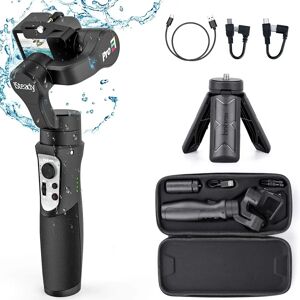 Estabilizador de mano a prueba de salpicaduras Hohem iSteadyPro 3 de 3 ejes - Negro Estabilizador de mano a prueba de salpicaduras Hohem iSteadyPro 3 de 3 ejes - Negro