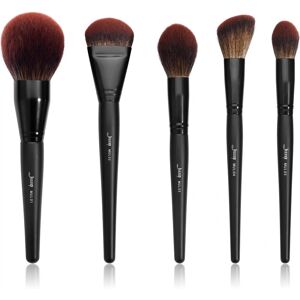 Pinceaux de Maquillage Jessup - Noir 5pcs Cheveux Synthétiques Vegans - Publicité Pinceaux de Maquillage Jessup - Noir 5pcs Cheveux Synthétiques Vegans - Publicité
