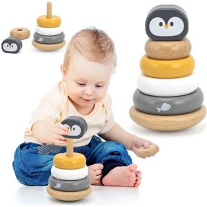 Viga empilable pingouin - Jouet pour bébé - Publicité Viga empilable pingouin - Jouet pour bébé - Publicité