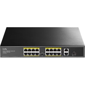 Cudy FS1018PS1 Network Switch - 18 Ports, PoE, Fast Ethernet Cudy FS1018PS1 Network Switch - 18 Ports, PoE, Fast Ethernet