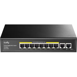 Cudy GS1010PE Network Switch - 10 Ports - Gigabit Ethernet - PoE Cudy GS1010PE Network Switch - 10 Ports - Gigabit Ethernet - PoE