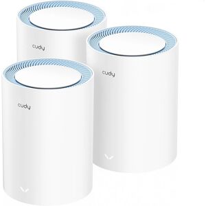 Cudy M1200 3-pack Mesh Wi-Fi-system - Dual-band Wi-Fi 5 Cudy M1200 3-pack Mesh Wi-Fi-system - Dual-band Wi-Fi 5