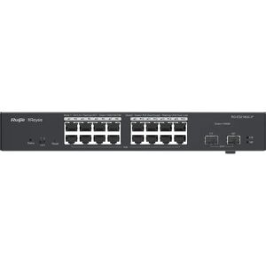 Switch PoE géré Gigabit Ethernet Ruijie RG-ES218GC-P - Noir Switch PoE géré Gigabit Ethernet Ruijie RG-ES218GC-P - Noir