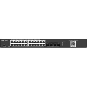 Switch di Rete Ruijie RG-NBS3100-24GT4SFP-P Gestito Layer 2 Ethernet Gigabit - Nero Switch di Rete Ruijie RG-NBS3100-24GT4SFP-P Gestito Layer 2 Ethernet Gigabit - Nero