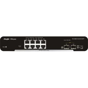 Switch Ethernet Gigabit Layer 2 géré Ruijie Networks RG-NBS3100-8GT2SFP - Noir - Publicité Switch Ethernet Gigabit Layer 2 géré Ruijie Networks RG-NBS3100-8GT2SFP - Noir - Publicité