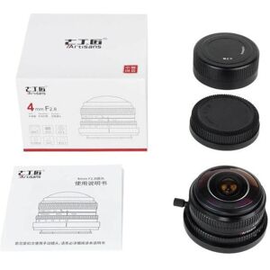 7artisans 4mm Fisheye-Objektiv - MFT - Schwarz 7artisans 4mm Fisheye-Objektiv - MFT - Schwarz