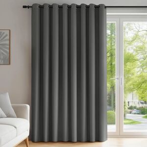 Rideaux occultants thermiques gris clair Deconovo - 254x214 cm - Isolation thermique - Publicité Rideaux occultants thermiques gris clair Deconovo - 254x214 cm - Isolation thermique - Publicité