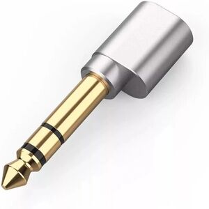 Adattatore DD HIFI DJ65A - Argento - 3,5mm a 6,35mm - Adattatore Adattatore DD HIFI DJ65A - Argento - 3,5mm a 6,35mm - Adattatore