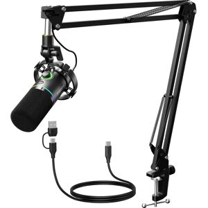 Mikrofon Maono PD200XS - Kardioid, RGB Podświetlenie, USB/XLR Mikrofon Maono PD200XS - Kardioid, RGB Podświetlenie, USB/XLR