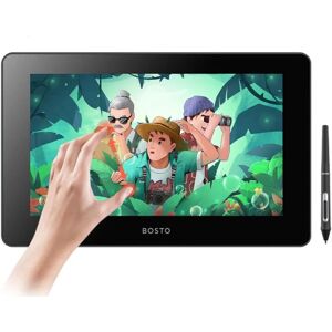 BOSTO BT-12HDT Grafiktablett - 11,6 Zoll LCD, Schwarz BOSTO BT-12HDT Grafiktablett - 11,6 Zoll LCD, Schwarz