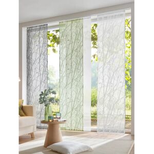 Heine Home Groene Gordijn - 145cm Transparante Semi-transparante Gordijnen Heine Home Groene Gordijn - 145cm Transparante Semi-transparante Gordijnen