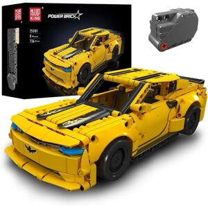 Mould King Challenger SRT Hellcat Super Voiture Set de Blocs - Jouets de Construction Créatifs - Publicité Mould King Challenger SRT Hellcat Super Voiture Set de Blocs - Jouets de Construction Créatifs - Publicité