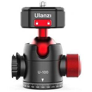 Tête de trépied Ulanzi U-100 - Rotation 360°, Cold Shoe, 20kg Tête de trépied Ulanzi U-100 - Rotation 360°, Cold Shoe, 20kg