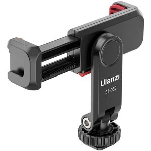 Support Téléphone Ulanzi ST-06S - Réglable, Rotation à 360°, Montage en Cold Shoe - Accessoire pour caméra Support Téléphone Ulanzi ST-06S - Réglable, Rotation à 360°, Montage en Cold Shoe - Accessoire pour caméra