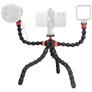 Ulanzi Black Flexible Tripod with 2 Arms - Camera & Phone Stand Ulanzi Black Flexible Tripod with 2 Arms - Camera & Phone Stand