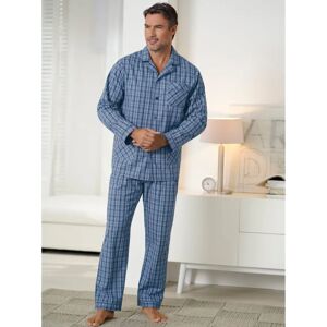 KINGS CLUB Herren Blau Kariert Baumwolle Langarm Pyjama - Homewear KINGS CLUB Herren Blau Kariert Baumwolle Langarm Pyjama - Homewear
