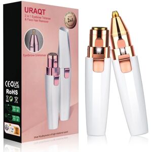 URAQT Épilateur Visage - 2-en-1 Dépilateur Sourcils & Visage pour Femmes - Publicité URAQT Épilateur Visage - 2-en-1 Dépilateur Sourcils & Visage pour Femmes - Publicité