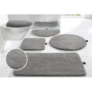 BRUNO BANANI Lana Badematte - 3-teiliges Set Grau (Aluminium) - Badteppich BRUNO BANANI Lana Badematte - 3-teiliges Set Grau (Aluminium) - Badteppich