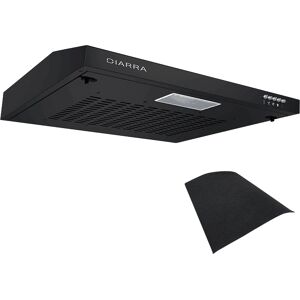 Ciarra AW6903B Campana Extractora Negra Compacta Portátil - Range Hood Ciarra AW6903B Campana Extractora Negra Compacta Portátil - Range Hood