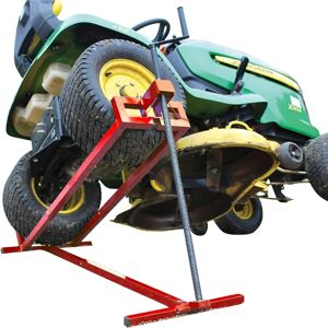 VOUNOT Lève-tracteur Télescopique - Supporte 400kg, Rouge - Publicité VOUNOT Lève-tracteur Télescopique - Supporte 400kg, Rouge - Publicité