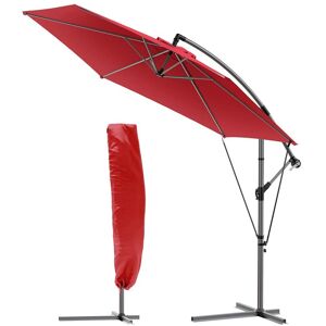 VOUNOT 3m Cantilever Garden Parasol - UV50+ Adjustable Outdoor Shade VOUNOT 3m Cantilever Garden Parasol - UV50+ Adjustable Outdoor Shade