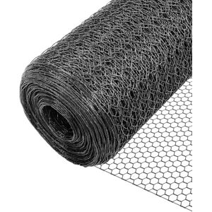 VOUNOT Animal Mesh Fence - 25mm Hexagonal Wire Mesh - 1m x 50m VOUNOT Animal Mesh Fence - 25mm Hexagonal Wire Mesh - 1m x 50m