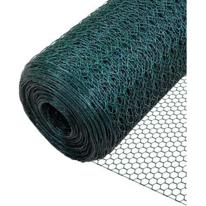 Malla de Jardín VOUNOT - Cerca de alambre hexagonal 25mm - Rollo 50m Malla de Jardín VOUNOT - Cerca de alambre hexagonal 25mm - Rollo 50m