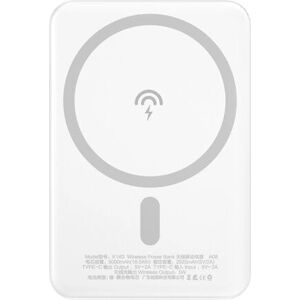 Dudao Powerbank 5000mAh MagSafe Wireless 15W Weiß Dudao Powerbank 5000mAh MagSafe Wireless 15W Weiß