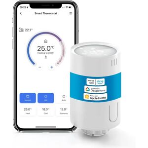 Meross Smart Thermostat Valve - WiFi, Voice Control, Energy Saving Meross Smart Thermostat Valve - WiFi, Voice Control, Energy Saving
