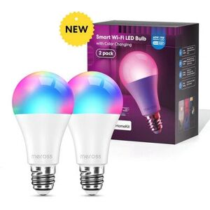 Meross MSL120DAHK Lampadina LED Wi-Fi intelligente - RGB & CCT Meross MSL120DAHK Lampadina LED Wi-Fi intelligente - RGB & CCT