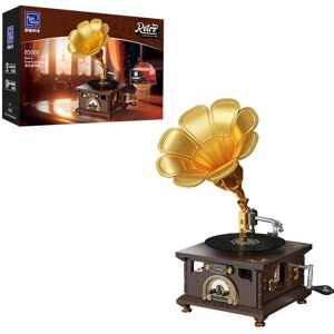 Ensemble de construction de gramophone vintage PANTASY - 646 pièces - À partir de 6 ans - Publicité Ensemble de construction de gramophone vintage PANTASY - 646 pièces - À partir de 6 ans - Publicité