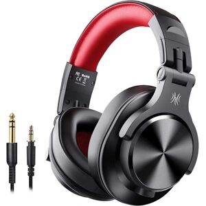 Casque sans fil OneOdio A70 - Microphone - Studio DJ - Noir/Rouge Casque sans fil OneOdio A70 - Microphone - Studio DJ - Noir/Rouge