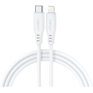 Bílé USB Type C Lightning Kabel Acefast - 1,2m, 30W - USB Kabel Bílé USB Type C Lightning Kabel Acefast - 1,2m, 30W - USB Kabel