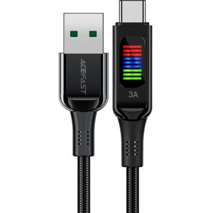 Acefast Model C7-04 USB-A na USB-C Kabel 60W 1,2m s Displejem - Nabíjení a Data Acefast Model C7-04 USB-A na USB-C Kabel 60W 1,2m s Displejem - Nabíjení a Data