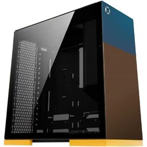 Geometric Future M8 Celluloid Mid Tower PC Behuizing - Verticale luchtstroom, USB 3.1 C Geometric Future M8 Celluloid Mid Tower PC Behuizing - Verticale luchtstroom, USB 3.1 C