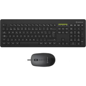 Zestaw klawiatura i mysz bezprzewodowa UNYKAch MK212 PRO - Czarny Zestaw klawiatura i mysz bezprzewodowa UNYKAch MK212 PRO - Czarny