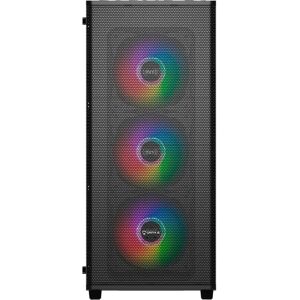 Unykach Mir 100 Desktop Gaming - Preto, Vidro Temperado, 4 Ventiladores ARGB Unykach Mir 100 Desktop Gaming - Preto, Vidro Temperado, 4 Ventiladores ARGB