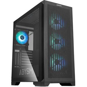 ABYSM Danube Mura BX300 Torre ARGB Negra - Caja de PC ABYSM Danube Mura BX300 Torre ARGB Negra - Caja de PC