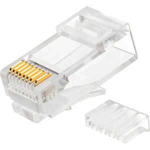 Connecteur RJ-45 Aiten Data AI80.06.106 - 100 Pièces - Publicité Connecteur RJ-45 Aiten Data AI80.06.106 - 100 Pièces - Publicité