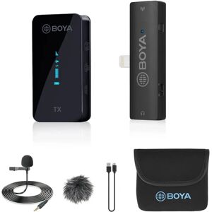 Boya BY-XM6-S3 Trådlöst Mikrofon System - Lightning för iOS Boya BY-XM6-S3 Trådlöst Mikrofon System - Lightning för iOS