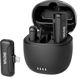 BOYA Langaton Mikrofonijärjestelmä - Dual 2.4GHz Omnidirectional BOYA Langaton Mikrofonijärjestelmä - Dual 2.4GHz Omnidirectional