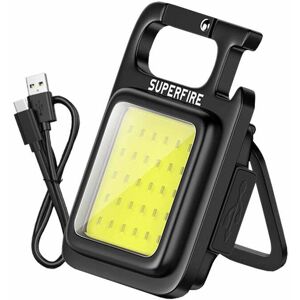 Superfire MX16 Újratölthető LED elemlámpa - 600 lm - Kompakt Superfire MX16 Újratölthető LED elemlámpa - 600 lm - Kompakt