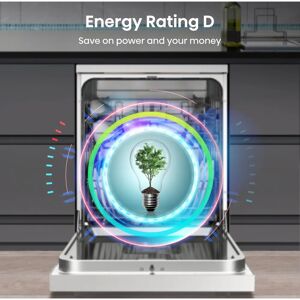 Hisense HS642D90WUK - White - Dishwasher Hisense HS642D90WUK - White - Dishwasher