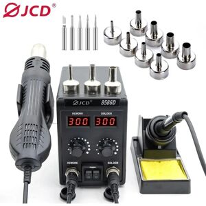 JCD 8586D - Soldering Station, 2-in-1, Hot Air Gun - Soldering Station JCD 8586D - Soldering Station, 2-in-1, Hot Air Gun - Soldering Station