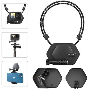 Telesin 4-i-1 Magnetisk Actionkamera Montering Sett - Svart Telesin 4-i-1 Magnetisk Actionkamera Montering Sett - Svart